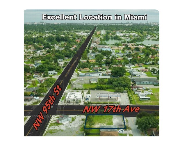 Plus de détails pour 9400 NW 17th Ave, Miami, FL - Terrain à vendre