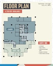 3150 Bristol St, Costa Mesa, CA à louer Plan d’étage- Image 1 de 5