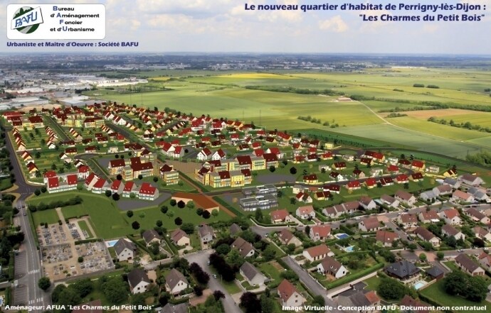 Land in Perrigny-lès-Dijon for sale Aerial- Image 1 of 3