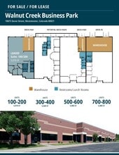 10875 Dover St, Westminster, CO for lease Floor Plan- Image 1 of 1