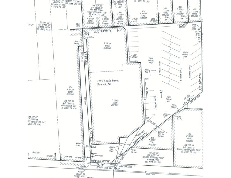 248 South St, Newark, NJ for lease - Site Plan - Image 2 of 2