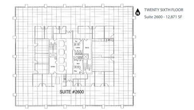 715 5 Av SW, Calgary, AB à louer Plan d  tage- Image 1 de 1