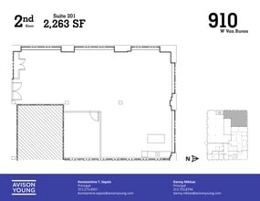 910 W Van Buren St, Chicago, IL for lease Site Plan- Image 1 of 2