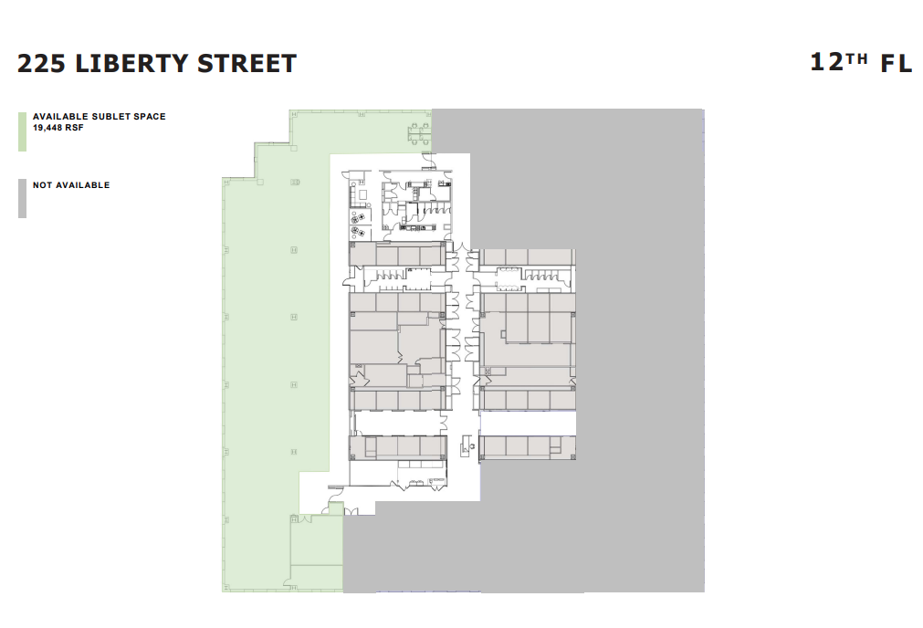 225 Liberty St, New York, NY for lease Floor Plan- Image 1 of 1