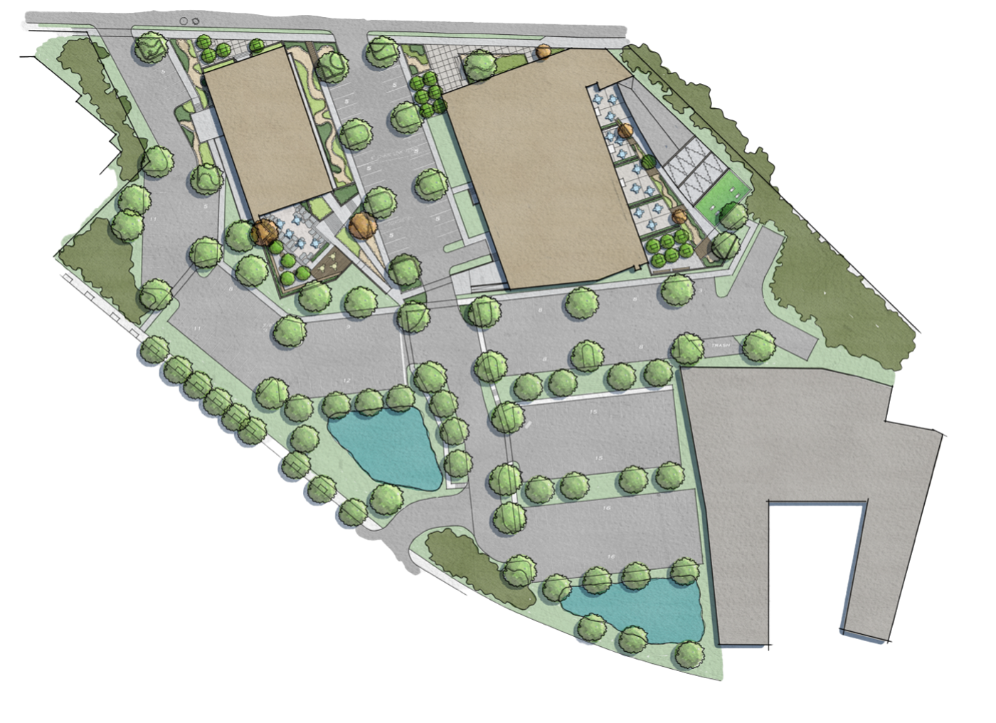550 Glenn St SW, Atlanta, GA à louer Plan de site- Image 1 de 5