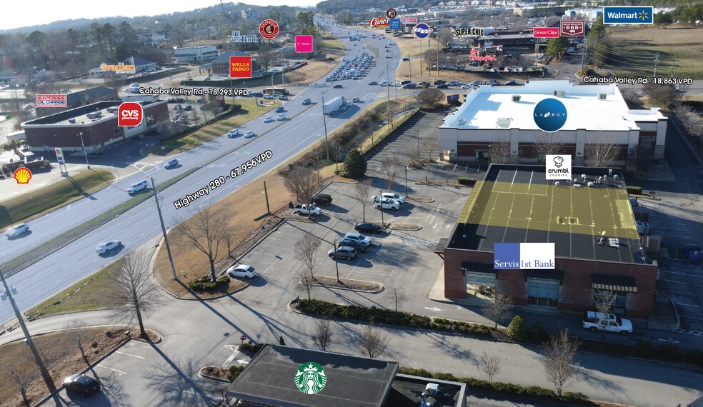 5403 Highway 280, Birmingham, AL à louer - Photo du bâtiment - Image 3 de 8