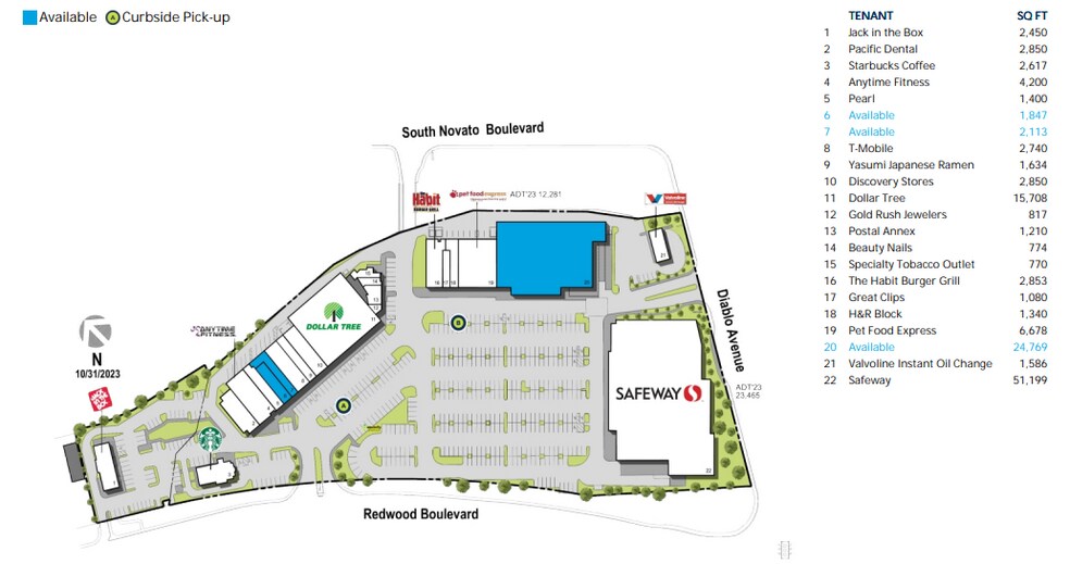 900-920 Diablo Ave, Novato, CA à louer - Photo du bâtiment - Image 2 de 6