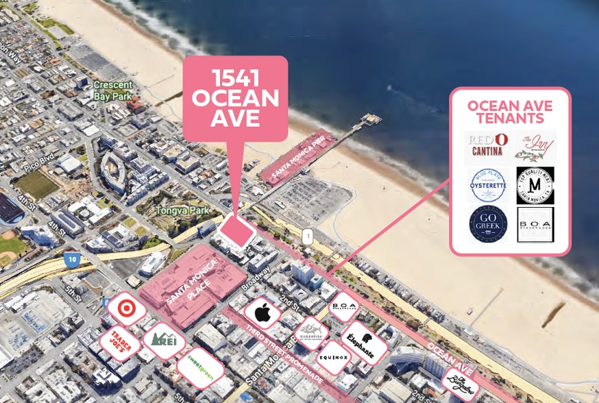 1541-1551 Ocean Ave, Santa Monica, CA for lease - Building Photo - Image 3 of 17