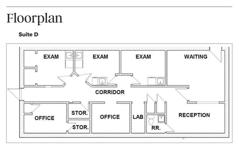 1414 N Kennedy Ave, Shawnee, OK à louer Plan d’étage- Image 1 de 1