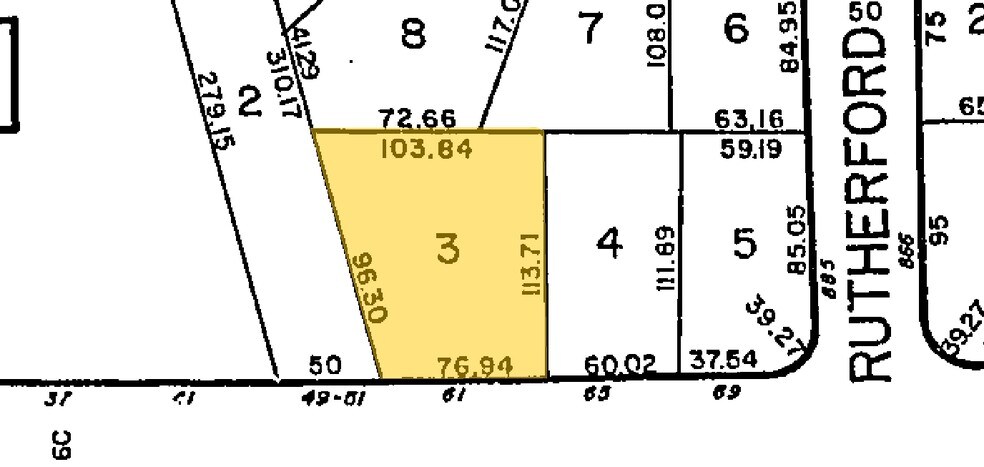 51 E Spring Valley Ave, Maywood, NJ à vendre - Plan cadastral - Image 2 de 2
