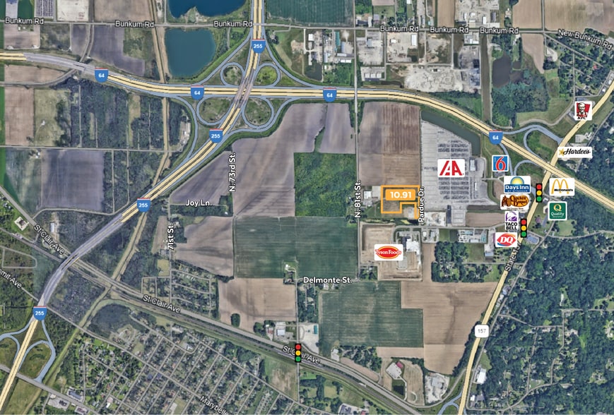 1625 Pardue Drive, Caseyville, IL for sale - Aerial - Image 1 of 3