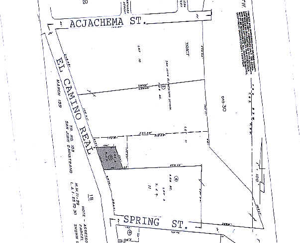 31612 El Camino Real, San Juan Capistrano, CA à louer - Plan cadastral - Image 2 de 4