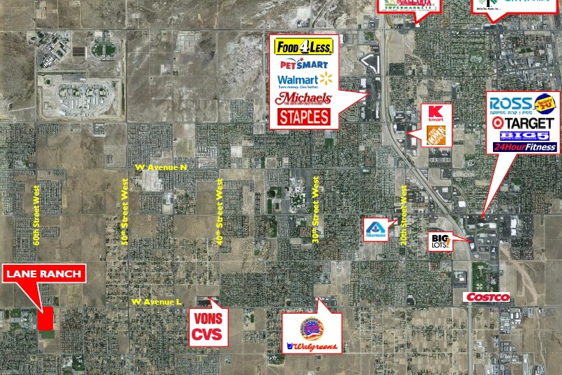 60th St W, Quartz Hill, CA à louer Photo du bâtiment- Image 1 de 4