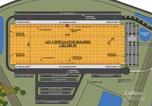 7 - Sandy Run Industrial Park - Lot 4, Gaston, SC for lease Site Plan- Image 2 of 2