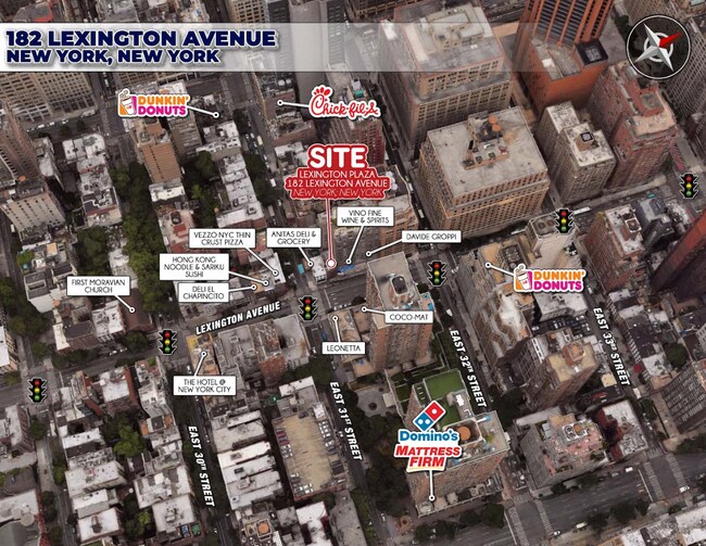 Plus de détails pour 182 Lexington Ave, New York, NY - Commerce de détail à louer