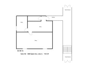 3060-3080 Ogden Ave, Lisle, IL à louer Plan de site- Image 1 de 1