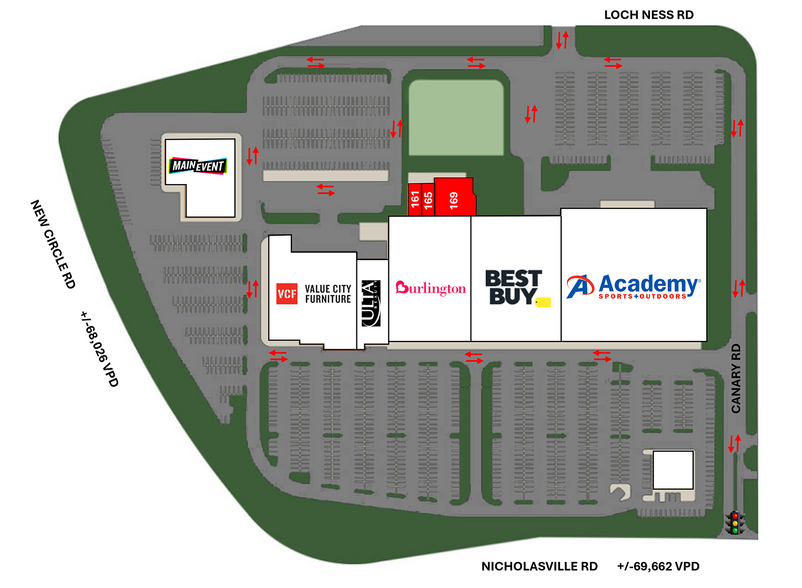 3200-3220 Nicholasville Rd, Lexington, KY for lease - Site Plan - Image 2 of 8