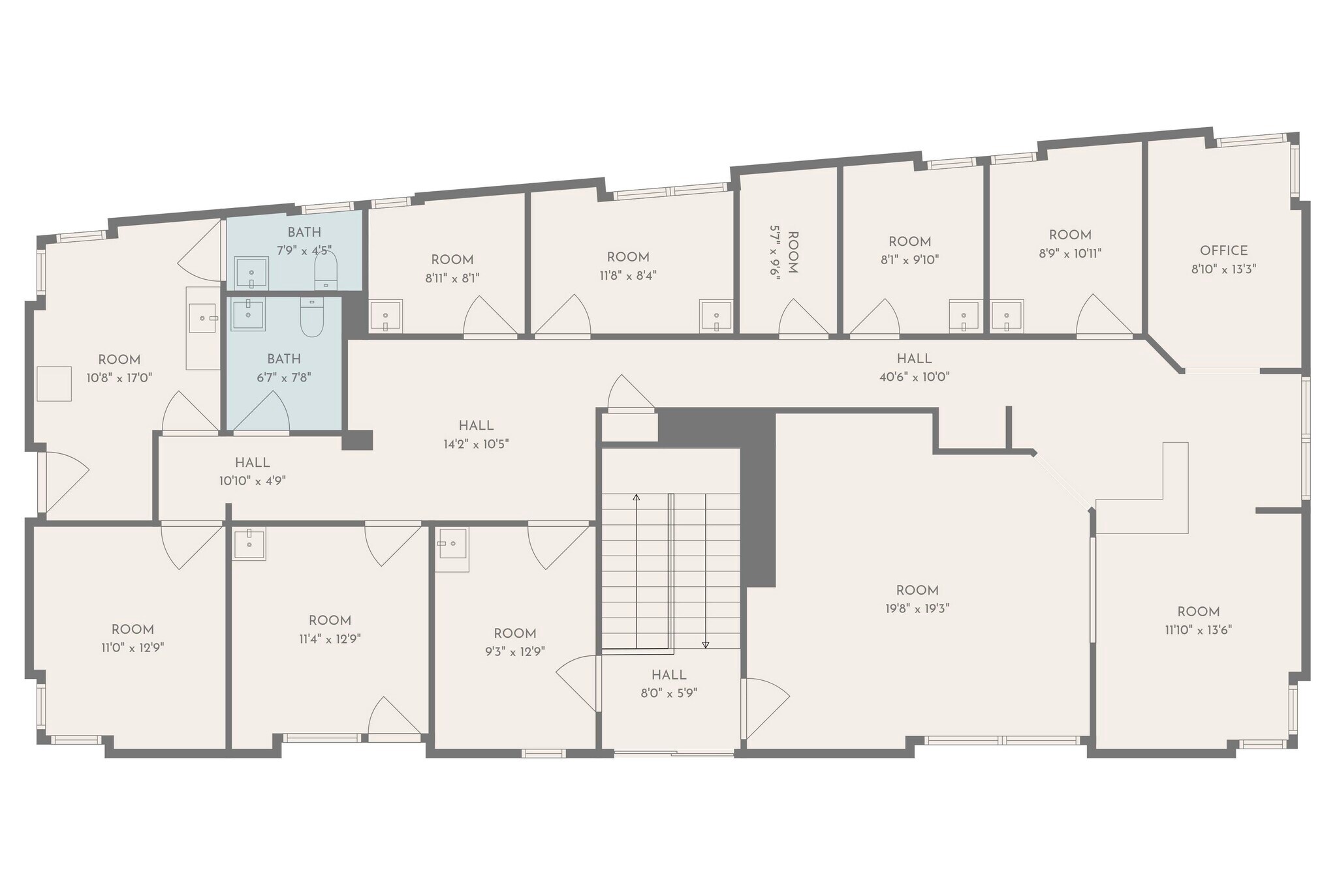 710 N York Rd, Hinsdale, IL à louer Plan d’étage- Image 1 de 8