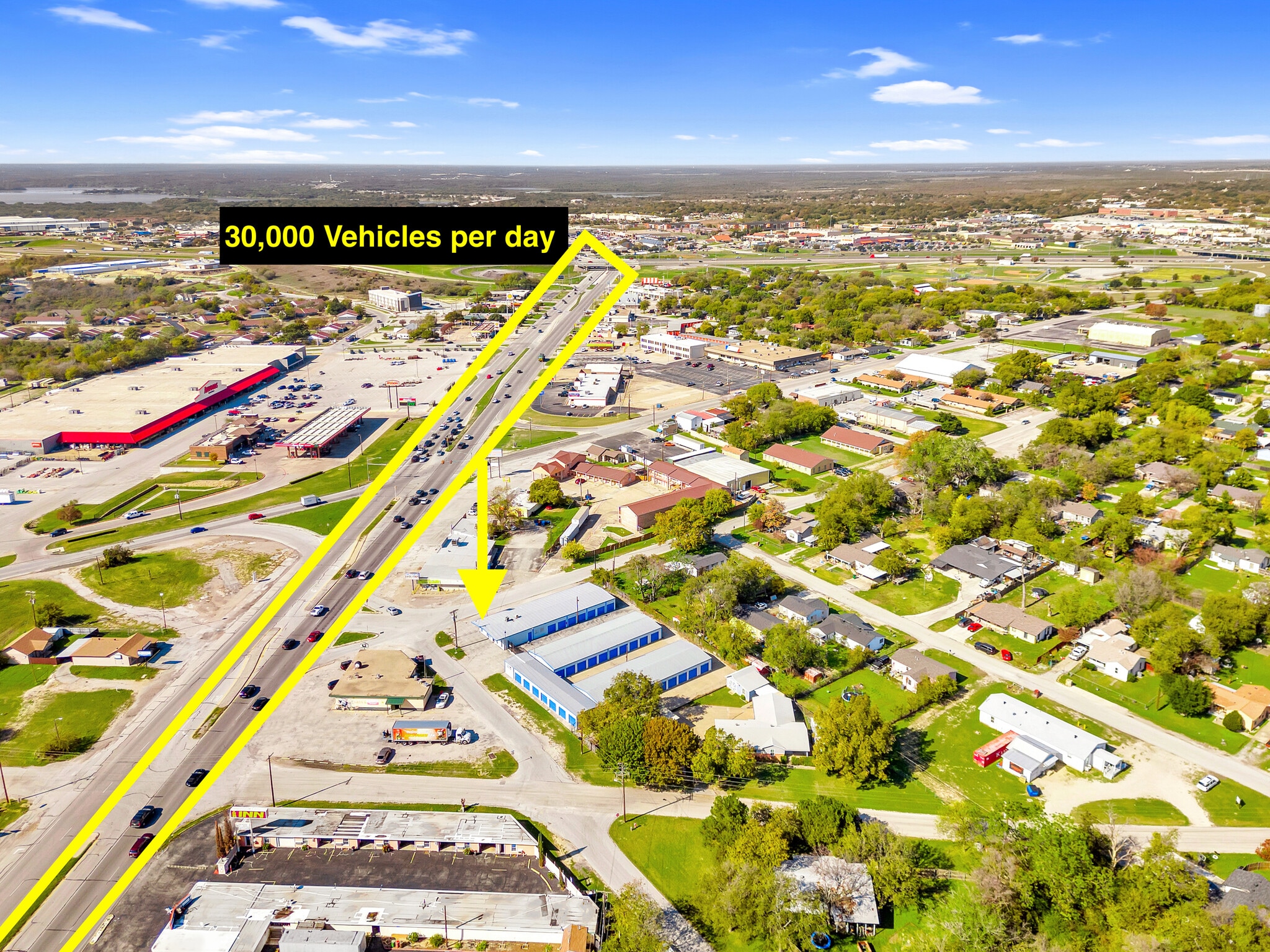 5854 Buchanan St, Fort Worth, TX for lease Aerial- Image 1 of 5