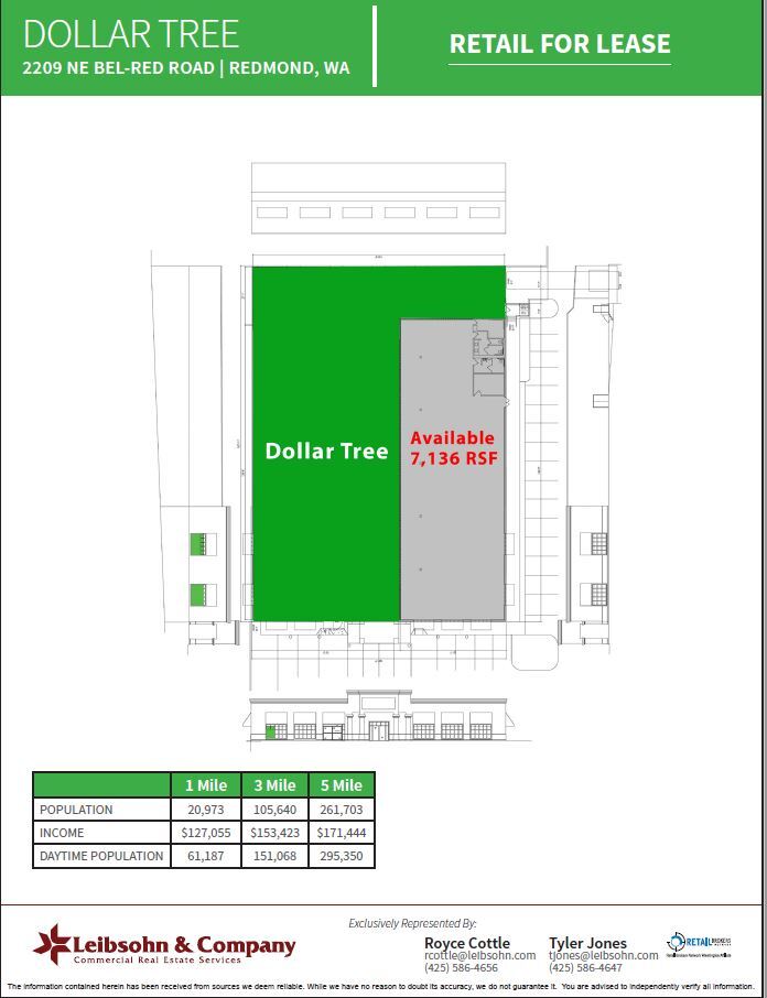 2209 Bel Red Rd, Redmond, WA for lease Floor Plan- Image 1 of 1