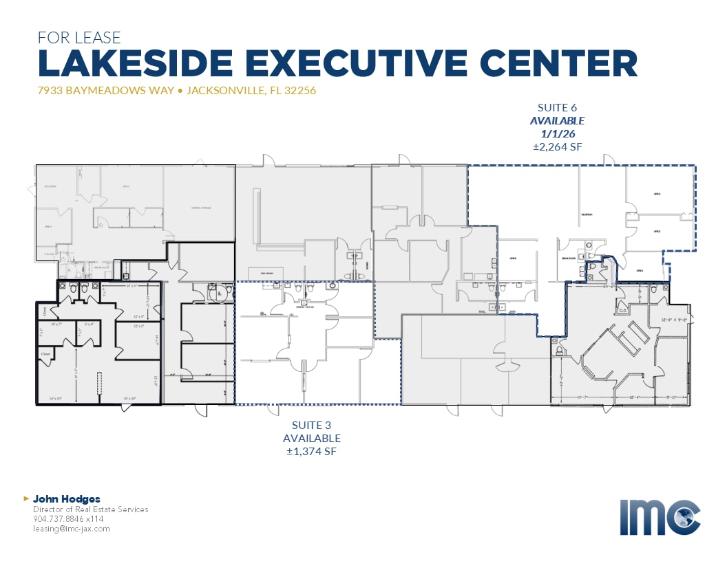 7901 Baymeadows Way, Jacksonville, FL for lease Floor Plan- Image 1 of 1