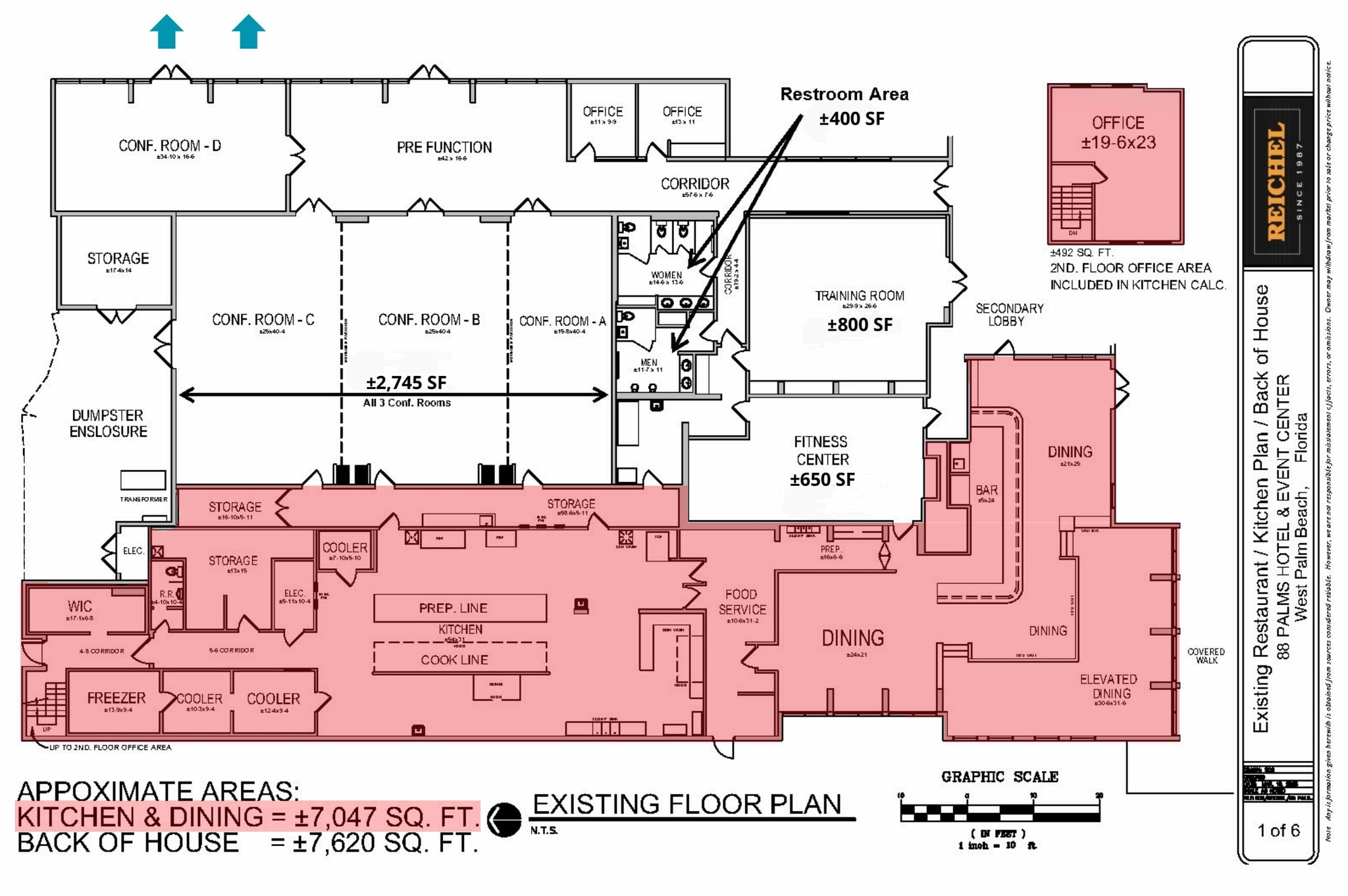 1901 Palm Beach Lakes Blvd, West Palm Beach, FL for lease Floor Plan- Image 1 of 2