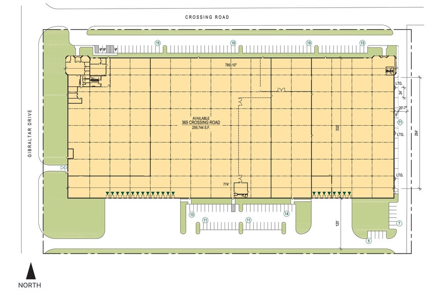 365 Crossing Rd, Bolingbrook, IL for lease - Building Photo - Image 2 of 6