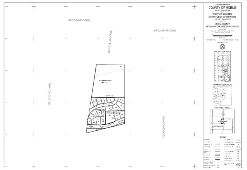 3957 Dauphin Island Pky, Mobile, AL for lease - Plat Map - Image 2 of 10