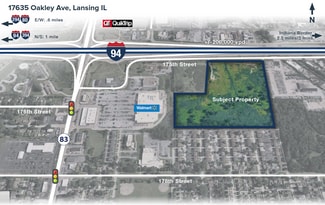 More details for 17635 Oakley Ave, Lansing, IL - Land for Sale