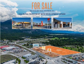 Plus de détails pour 4912 Athalmer Rd, Invermere, BC - Industriel à vendre