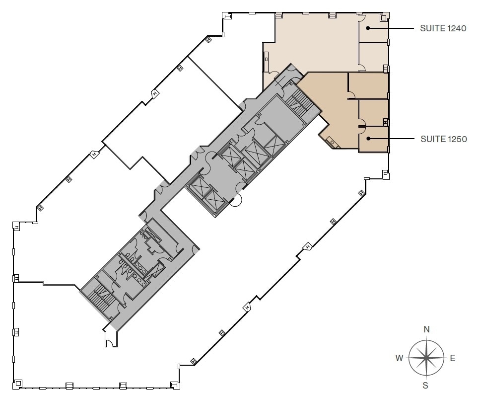 501 W Broadway, San Diego, CA à louer Plan d’étage- Image 1 de 1