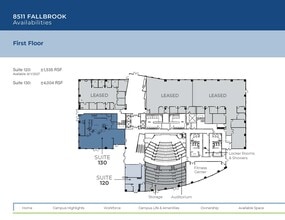 8521 Fallbrook Ave, West Hills, CA à louer Plan d’étage- Image 1 de 1