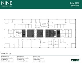 9 Greenway Plz, Houston, TX à louer Plan d’étage- Image 1 de 1