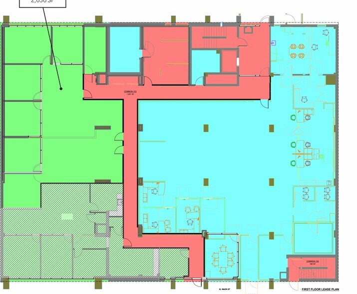 321 N Main St, West Bend, WI à louer - Plan d’étage - Image 2 de 3