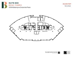 13034 Ballantyne Corporate Pl, Charlotte, NC for lease Floor Plan- Image 1 of 1