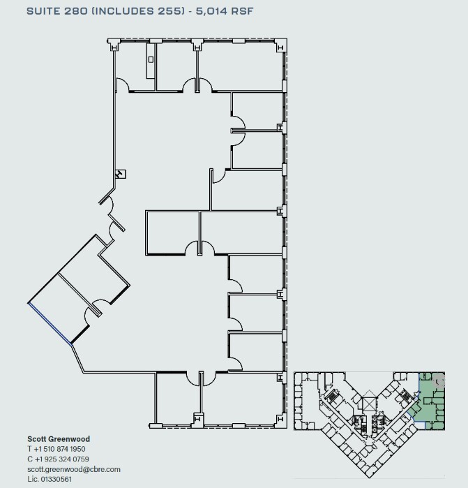 6475 Christie Ave, Emeryville, CA à louer Plan d’étage- Image 1 de 1