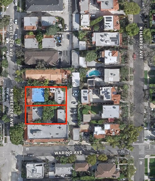 806-814 N Sweetzer Ave, West Hollywood portefeuille de 2 propriétés à vendre sur LoopNet.ca - Photo du bâtiment - Image 3 de 13