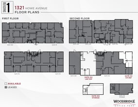 1321 Howe Ave, Sacramento, CA à louer Plan d’étage- Image 1 de 1