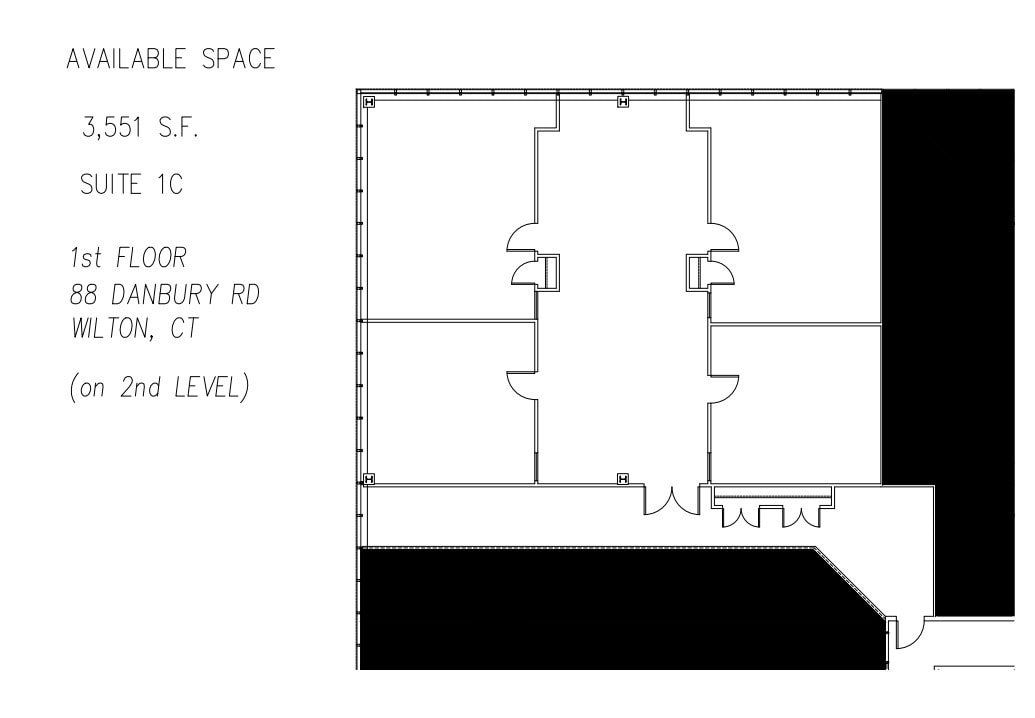 88 Danbury Rd, Wilton, CT for lease Floor Plan- Image 1 of 1