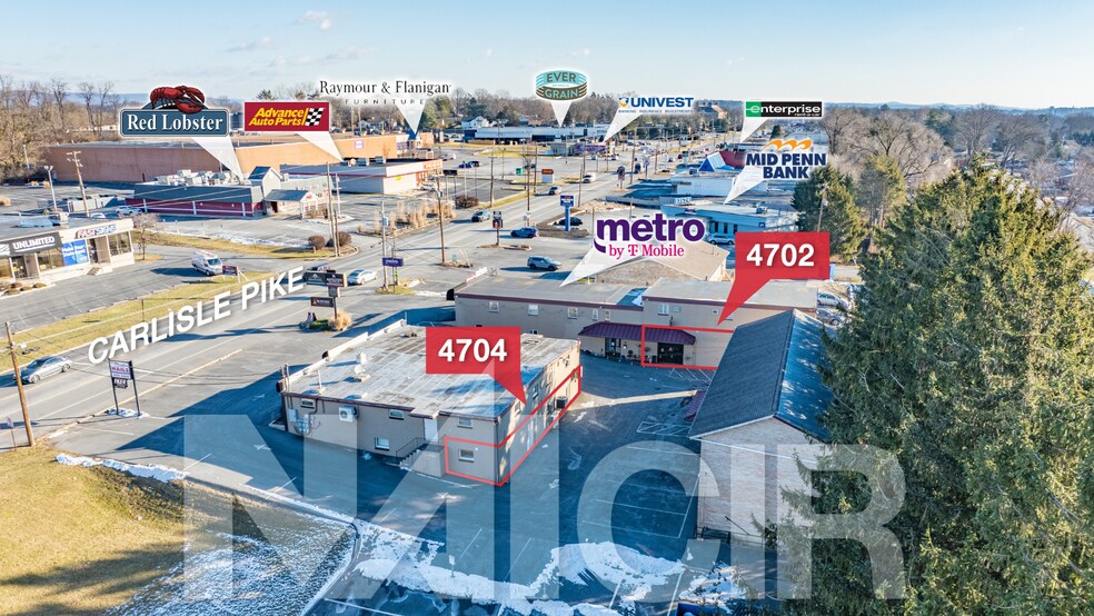 4702 Carlisle Pike, Mechanicsburg, PA for lease - Building Photo - Image 2 of 9