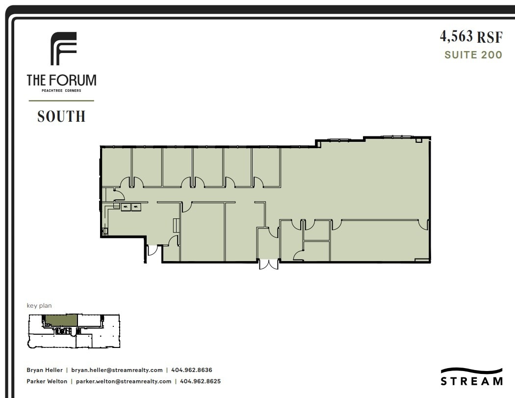 5201 Peachtree Pky, Norcross, GA for lease Floor Plan- Image 1 of 1