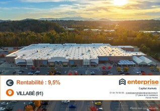 Villabé - Aerial  map view