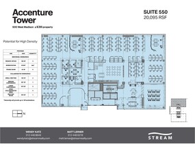 500 W Madison St, Chicago, IL à louer Plan d  tage- Image 2 de 6