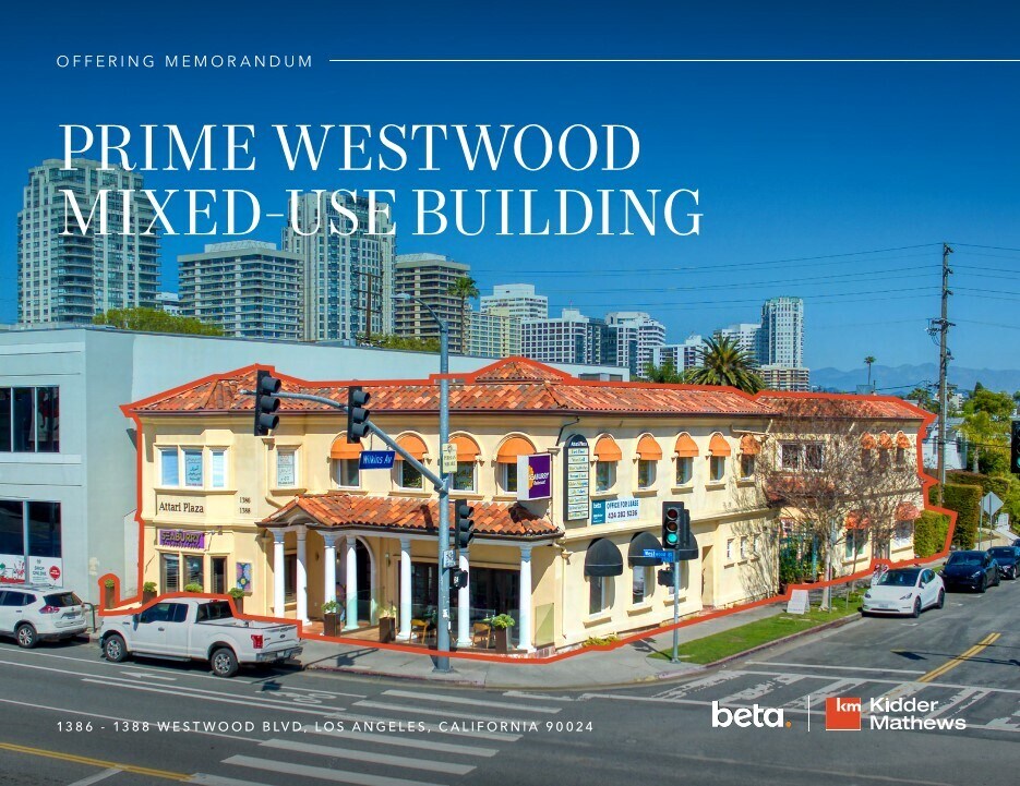 1386-1388 Westwood Blvd, Los Angeles, CA à vendre Photo du bâtiment- Image 1 de 11