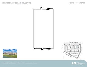 525 Woodland Square Blvd, Conroe, TX for lease Floor Plan- Image 1 of 10