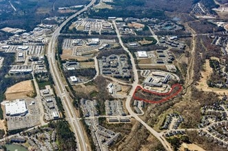 11601 Forest Pines Dr, Raleigh, NC - Aerial map view