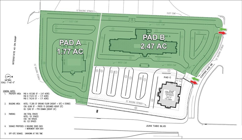 601 NE Juan Tabo Blvd, Albuquerque, NM à vendre - Photo du bâtiment - Image 3 de 6