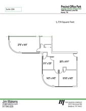 1845 Precinct Line Rd, Hurst, TX à louer Plan de site- Image 1 de 1