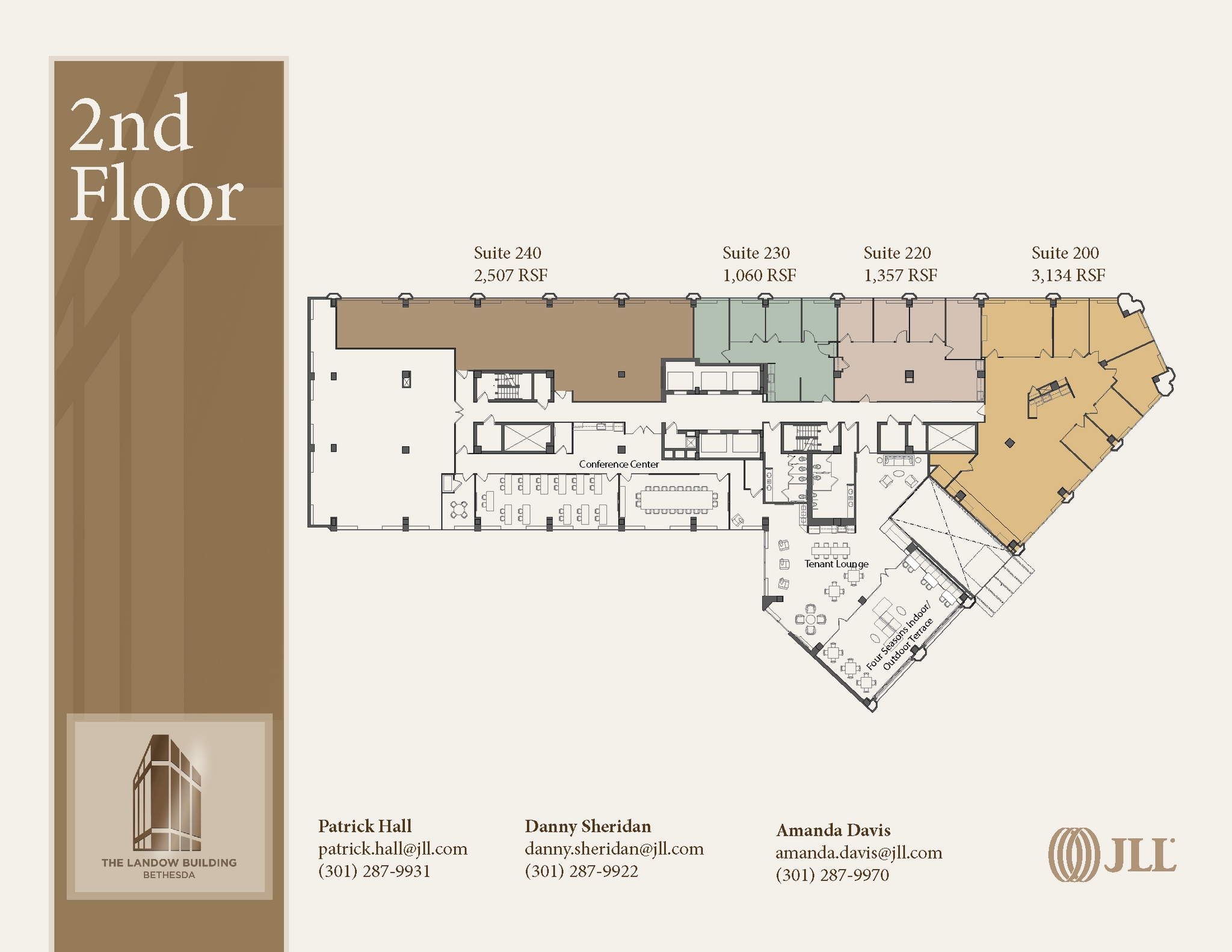 7910 Woodmont Ave, Bethesda, MD à louer Plan d’étage- Image 1 de 1