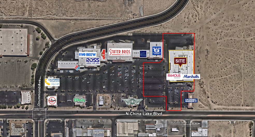 700 N China Lake Blvd, Ridgecrest, CA à louer - Photo du bâtiment - Image 2 de 5